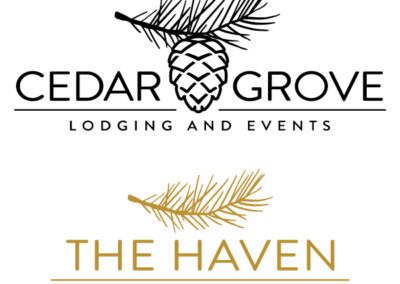 Cedar Grove Lodging-The Haven logos