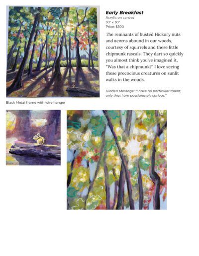 Magic in Nature Collection14_Early Breakfast